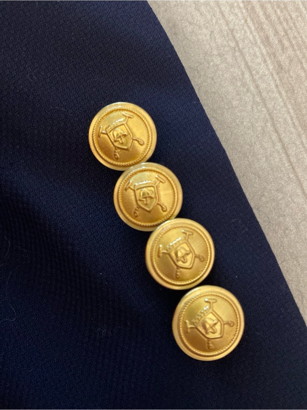 NWT Ralph Lauren Blazer 38R Navy Wool Blend 10 Pocket Old Money Heritage Preppy - Picture 14 of 15